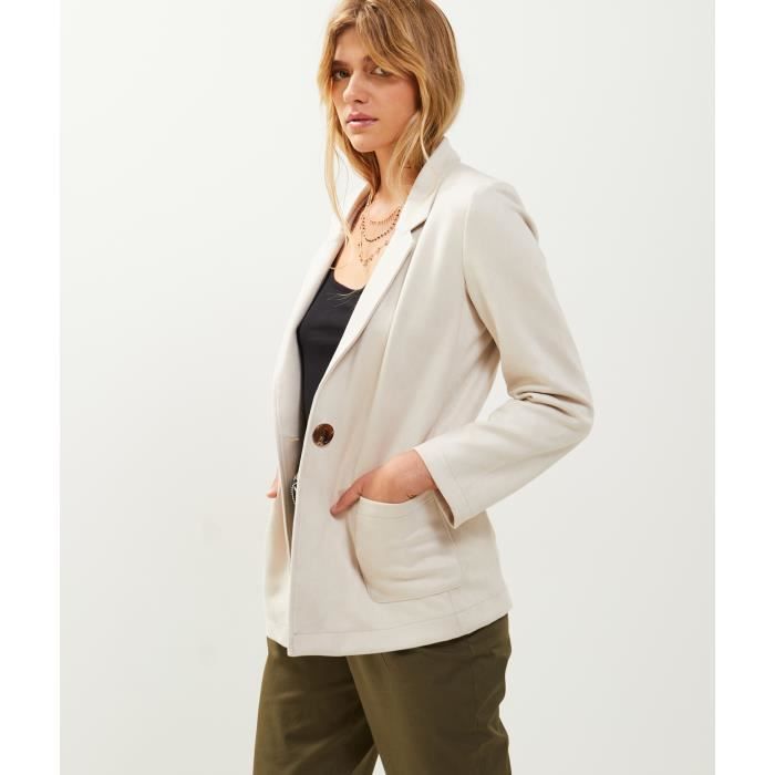 Blazer suedine femme 2025