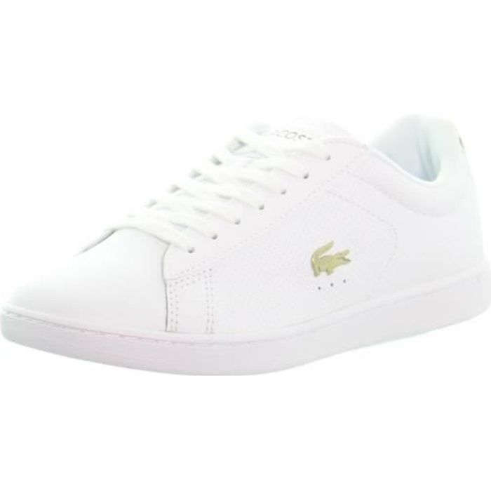 Basquette lacoste homme blanche