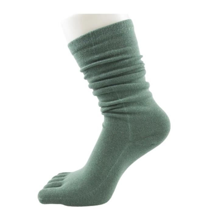 Lot De 4 Paires De Chaussettes Cinq Doigts – Homme/femme, Coton, Unisexe