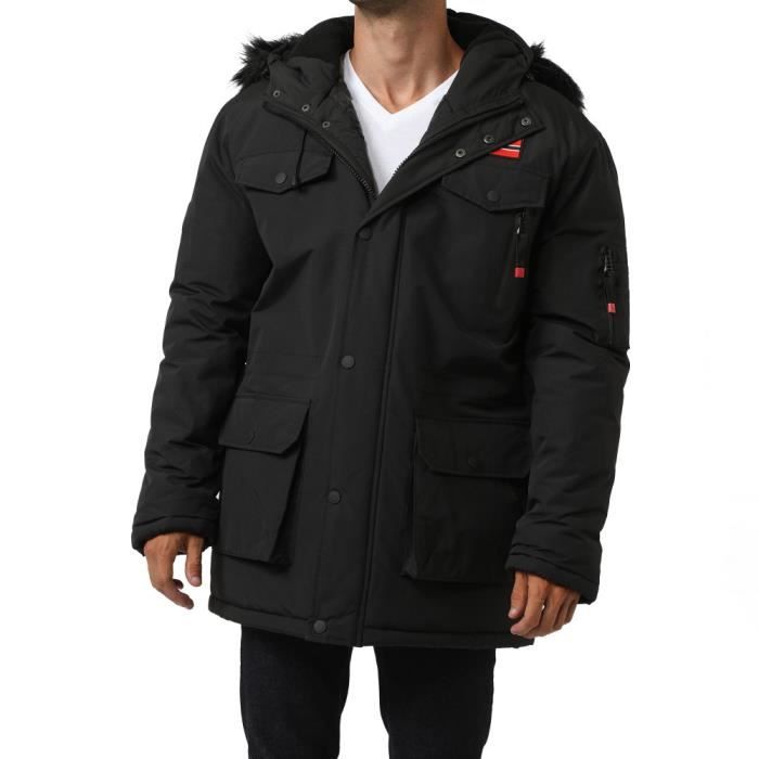 XXL Parkas Geographical Norway Homme noir Parka GEOGRAPHICAL NORWAY 60 Homme Vêtements Geographical Norway Homme Manteaux & Vestes Geographical Norway Homme Doudounes & Parkas Geographical Norway Homme Parkas Geographical Norway Homme 