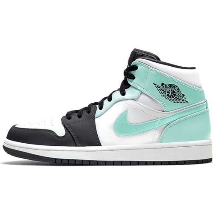 Basket Nike Air Jordan 1 Mid - AIR JORDAN - lsland Green - Homme Femme - 554724-132