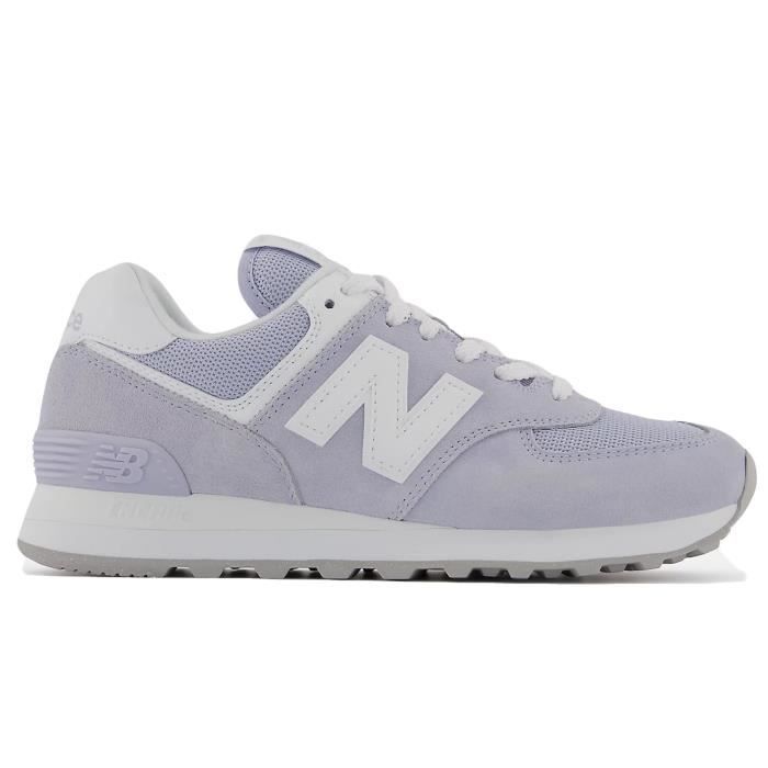Chaussure pour Femme New Balance WL 574 Violet Plat Lacets