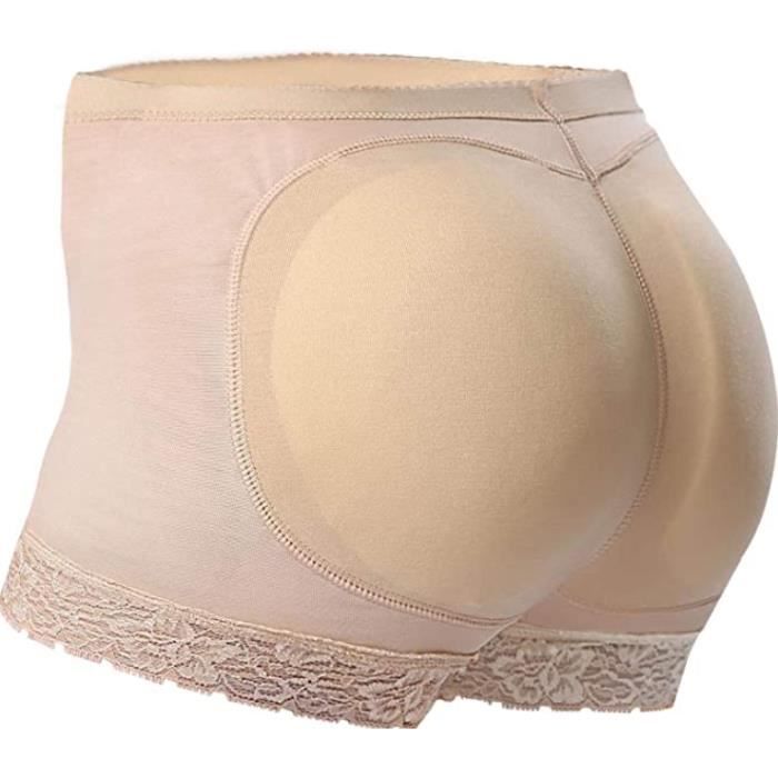 Culotte Push Up Monte Fesses Rembourrée – Culotte Gainante Butt Lifter Contrôle Ventre Femme