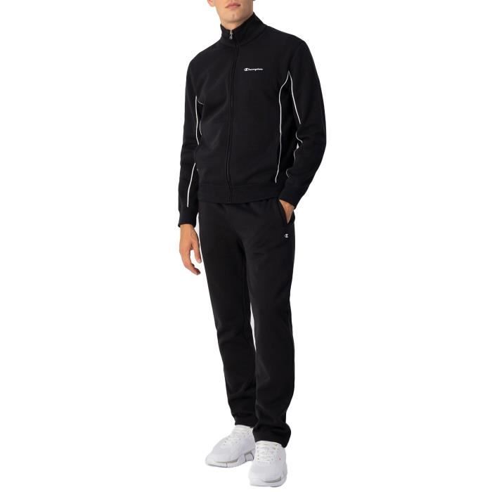 Surv tement Homme Champion Full Zip Suit Noir 218111 KK001 Fitness Manches longues Multisport