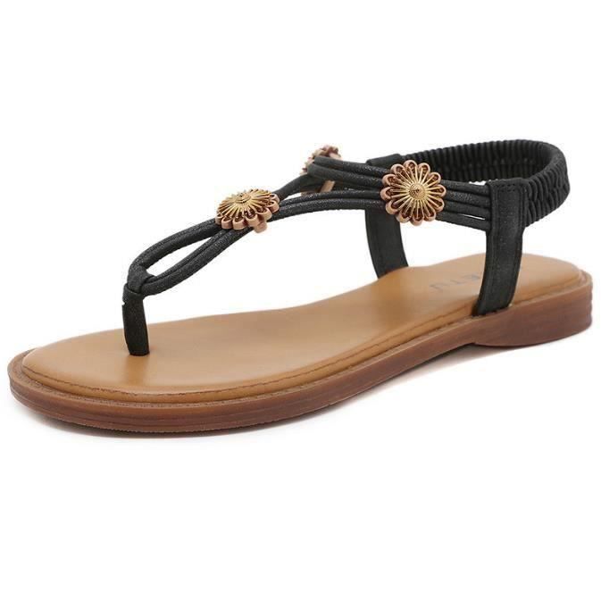 Sandales Mules Pour Femme JOMIX - Double Boucle, Coquille Confort, Pour La Maison, La Piscine Ou La Plage