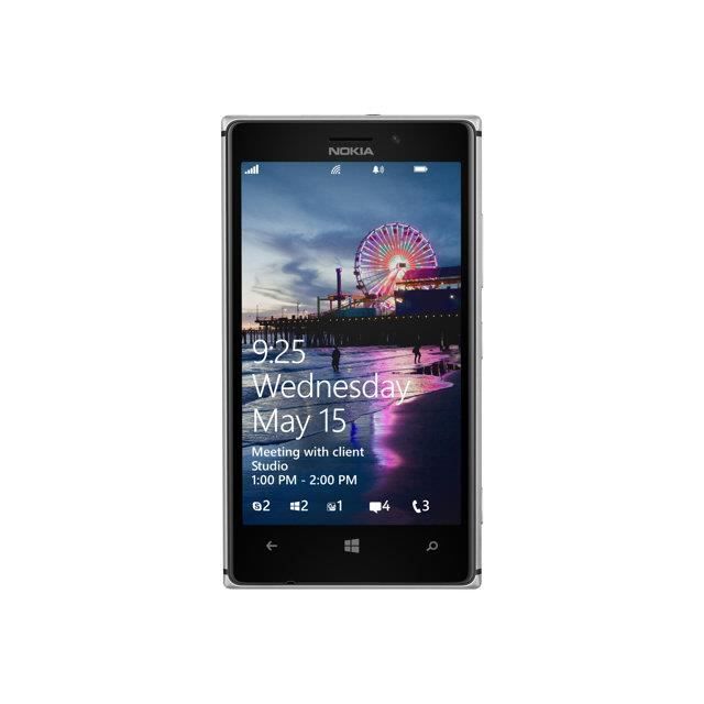 Smartphone Nokia Lumia 925 - 4.5 16GB Argent - Windows Phone 8 - Fonctionnalités incroyables