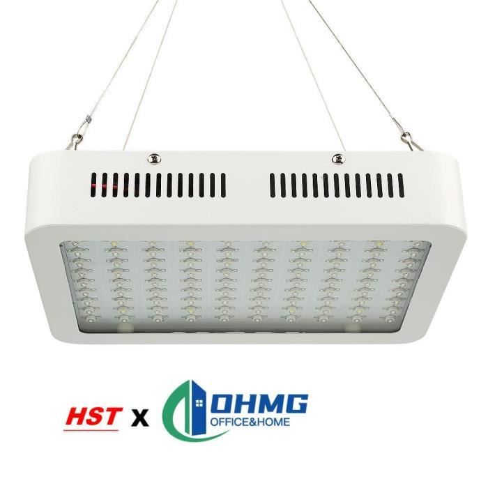 JINHONGTO Lampe Horticole LED Spectre Complet - 25W Avec IR/UV, Hauteur Réglable 40-60 Cm, Daisy Chain, Pour Plantes Intérieur Et Semis