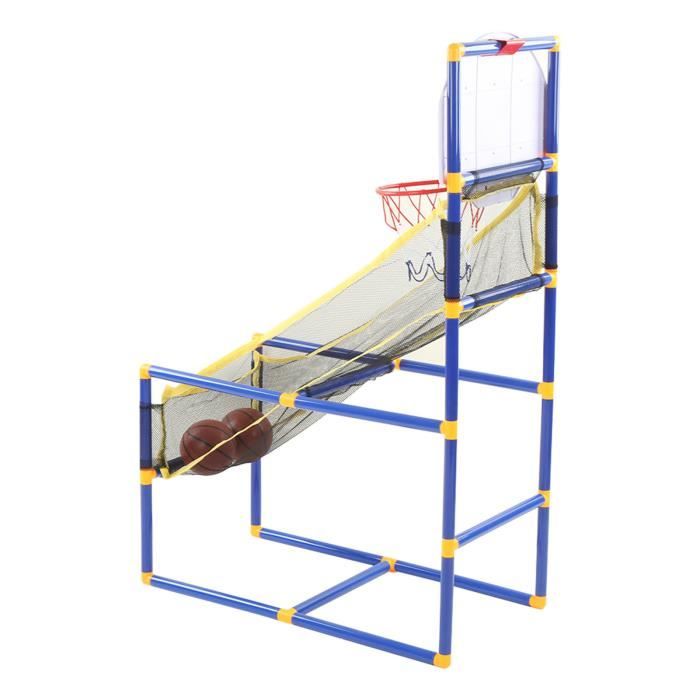 Cerceau De Basket-ball 2 En 1 - SHIWAKI - Pliable Et Portable - Pour Enfants - Blanc