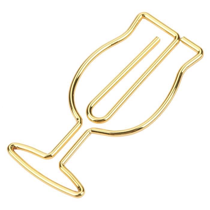 100 Trombones Mignons Forme Os De Chien – Signets Drôles, Clips Papier, Organiseur Bureau École Maison