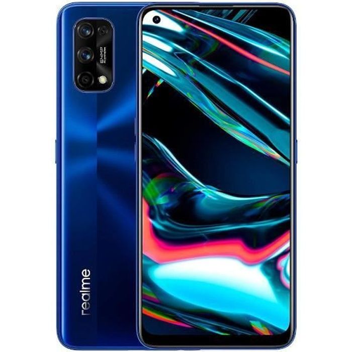 Realme 7 Pro 8 Go / 128 Go Bleu (Bleu Miroir) Double SIM Charge ...