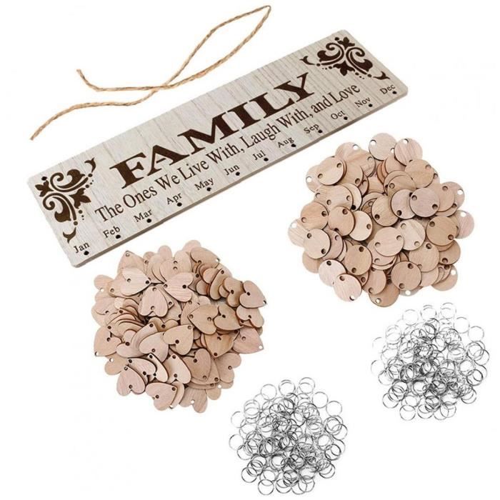 Calendrier Rappel Calendrier Famille Famille Anniversaire Memo Plaque Plaque Panneau De Suspension Avec s Pour Home Diy Decor Woo Cdiscount Beaux Arts Et Loisirs Creatifs