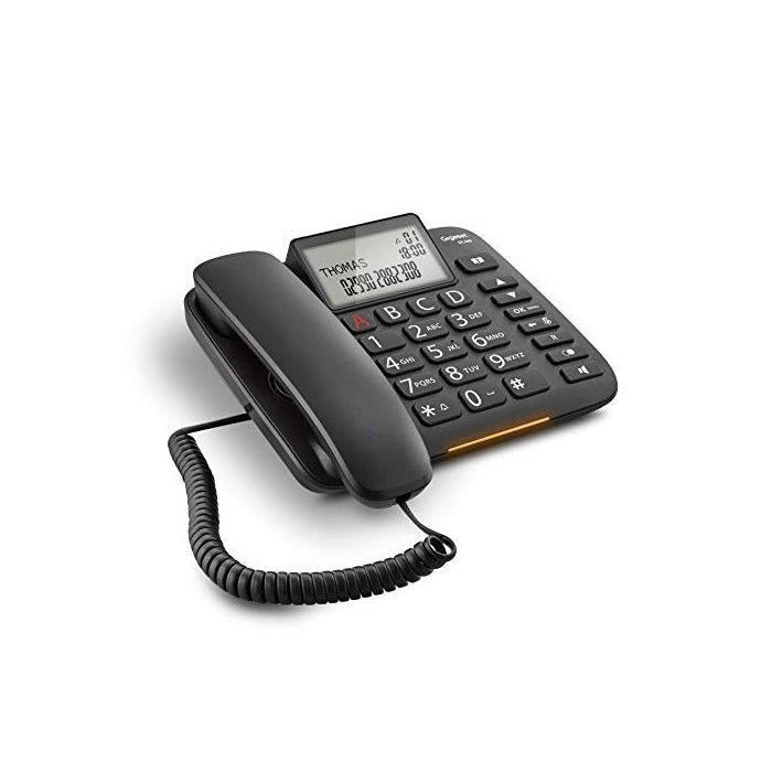 Gigaset DL380 Téléphone analogique Identification de 'appelant - vue 6