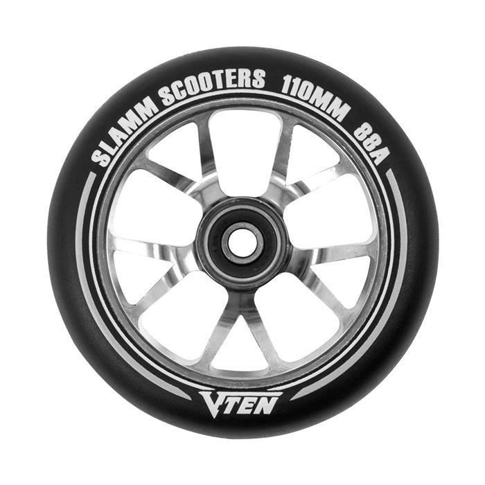 Roue Trottinette Freestyle SLAMM 110mm V-Ten II Wheels Titanium Gris