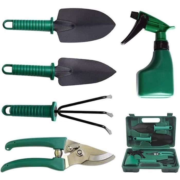 BFG Ensemble Outils Jardin 3 Pièces - Râteau, Pelle, Fourche Léger Et Robuste
