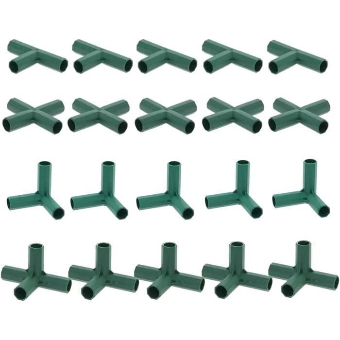 Lot Jardinage 20 Crochets Tomates + Ficelle 15 M + 100 Clips + 100 Crochets En J – Support Pour Tomates, Concombres, Légumes Grimpants