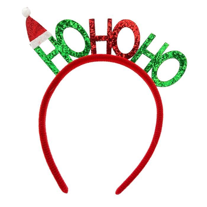 Serre Tête Noël Lumineux, 4 Pièces Serre Tête Noël Adulte Enfant