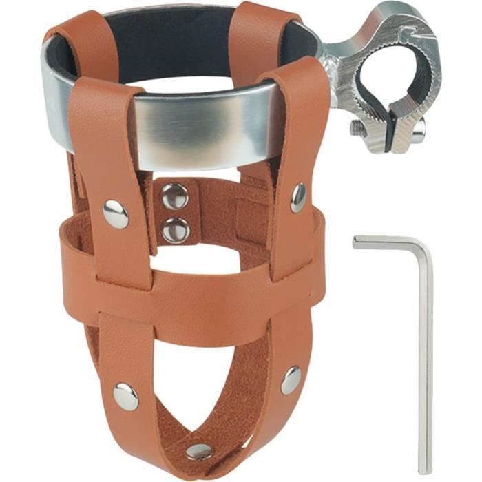 Porte-bidon De Vélo Noir - Pour VTT, Route Ou Ville - En Plastique Solide - Montage Rapide Sur Cadre