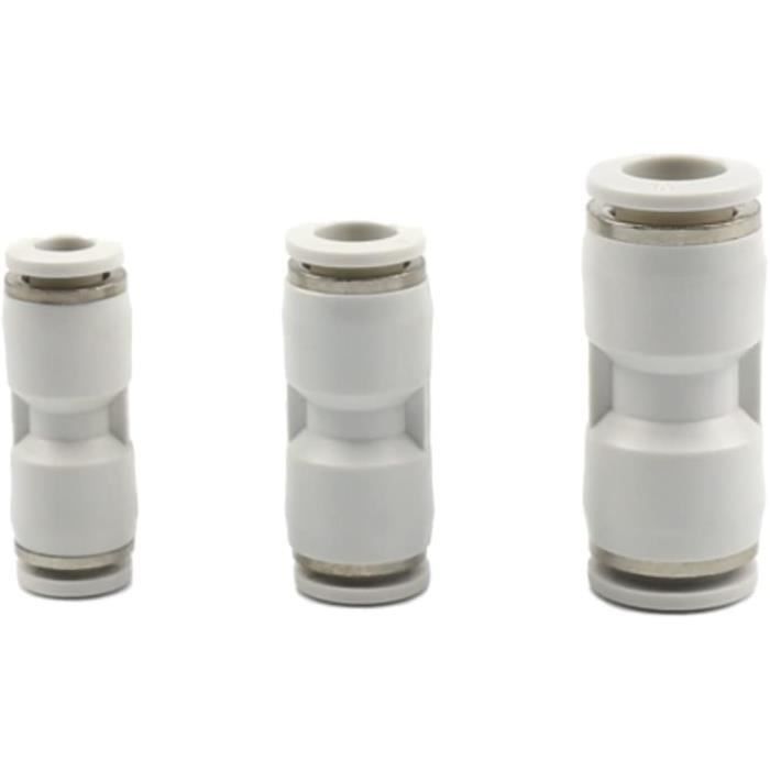 Lot De 2 Raccords Pneumatiques En T Diamètre 4 Mm (PE4) - Neufs, Génériques, Pour Circuits D'air