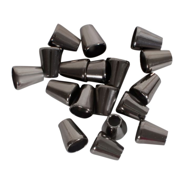 2 Arrêt Cordon/stop Cordon 2 Trous Plastique Noir 24mm - Alice Boulay - Boutique De Tissus Et Mercerie