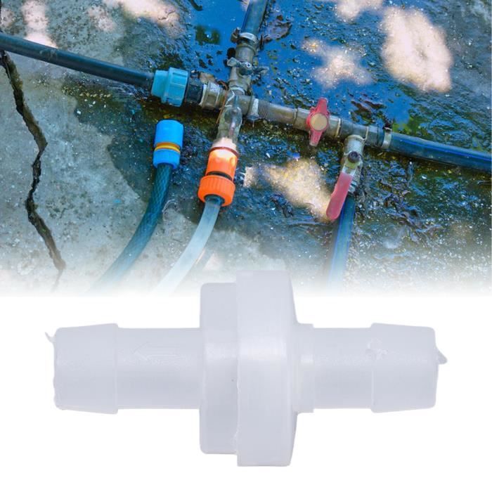 Lot De 10 Clapets Anti-Retour 1 Voie En PP 5mm Transparent - Valves Unidirectionnelles Pour Tuyaux Et Aquarium