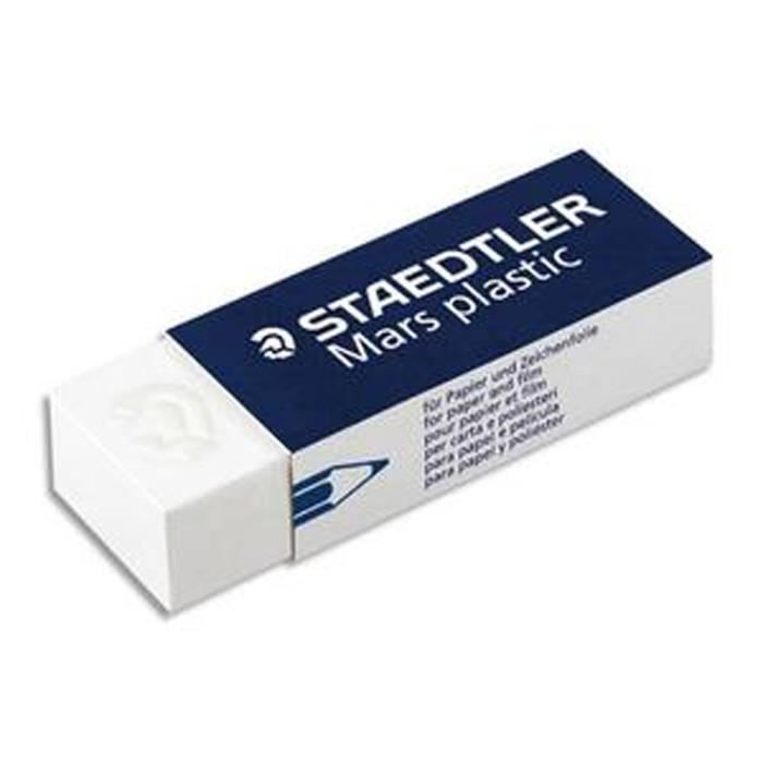 Lot De 20 Gommes Plastique Pour Le Dessin Et L Ecriture Mars Plastic Achat Vente Gomme Lot De 20 Gommes Mars Plastic Cdiscount