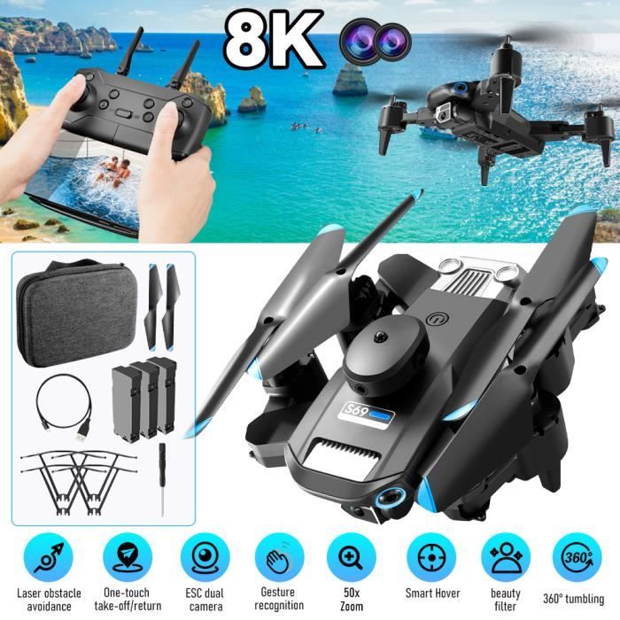 OBEST Mini Drone Caméra 1080, Drone Pliable Pour Enfants, Maintien