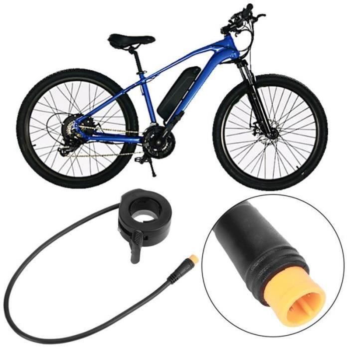 Accélérateur Au Pouce Pour Trottinette Et Vélo électrique - Plastique Noir, 65x40 Mm, étanche