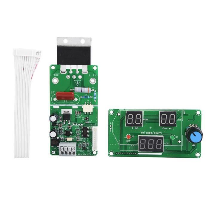 Module Thermostat Numérique W1209 12V - Capteur étanche - Plage -50°C à 110°C - Relais 10A