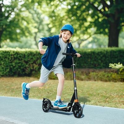 Trottinette enfants - AIYAPLAY - pliable - 2 roues, guidon à 4 réglages Trottinette enfants - AIYAPLAY - pliable - 2 roues, guidon à 4 réglages