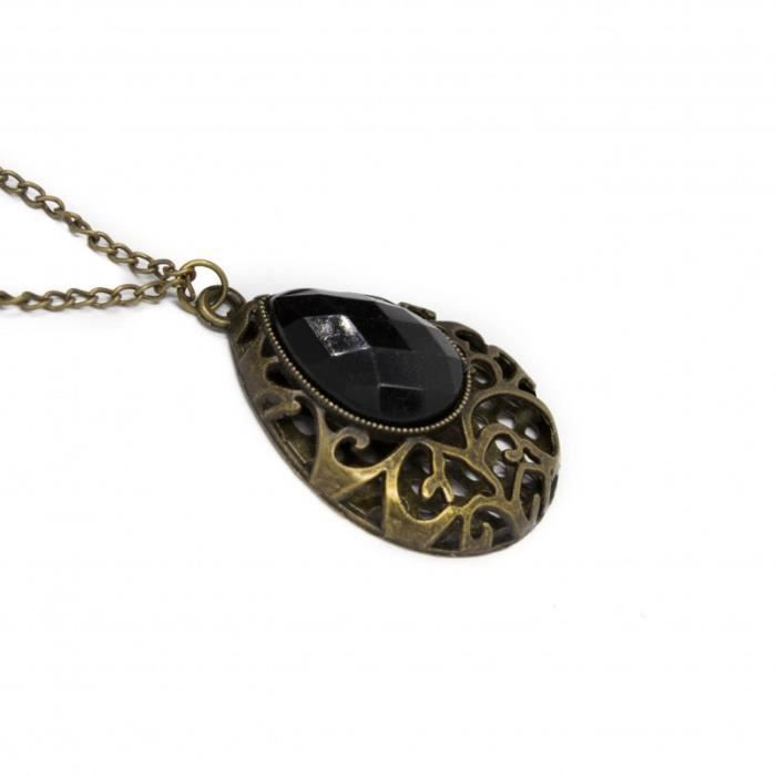 Collier Sautoir Pour Femme Avec Pendentif En Forme De Goutte - Neuf Avec étiquettes