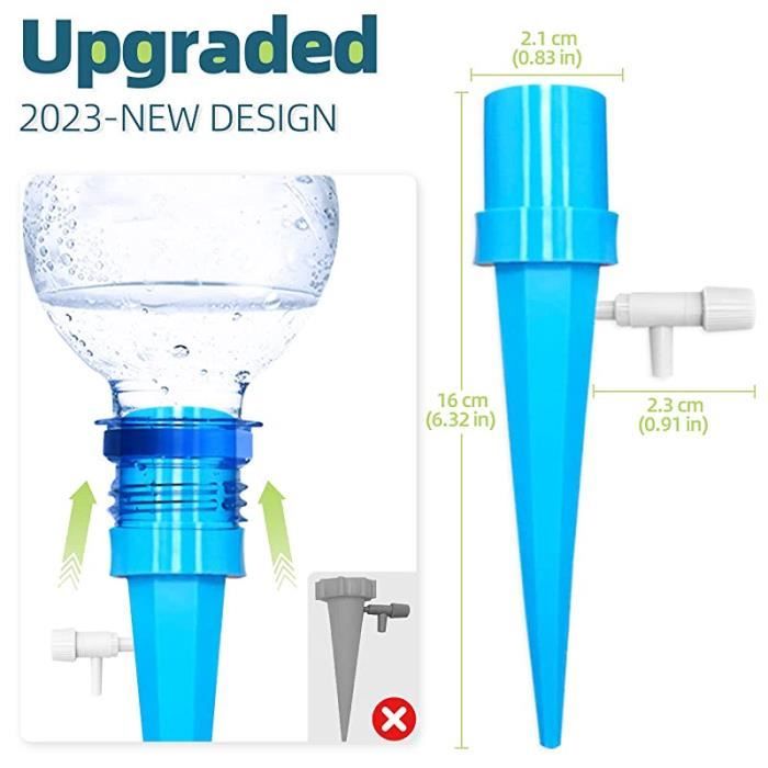 Système D’Irrigation Goutte à Goutte Automatique WiFi - Pompe Double, Contrôle Par APP, Jusqu’à 20 Pots, Alimentation Piles Ou USB