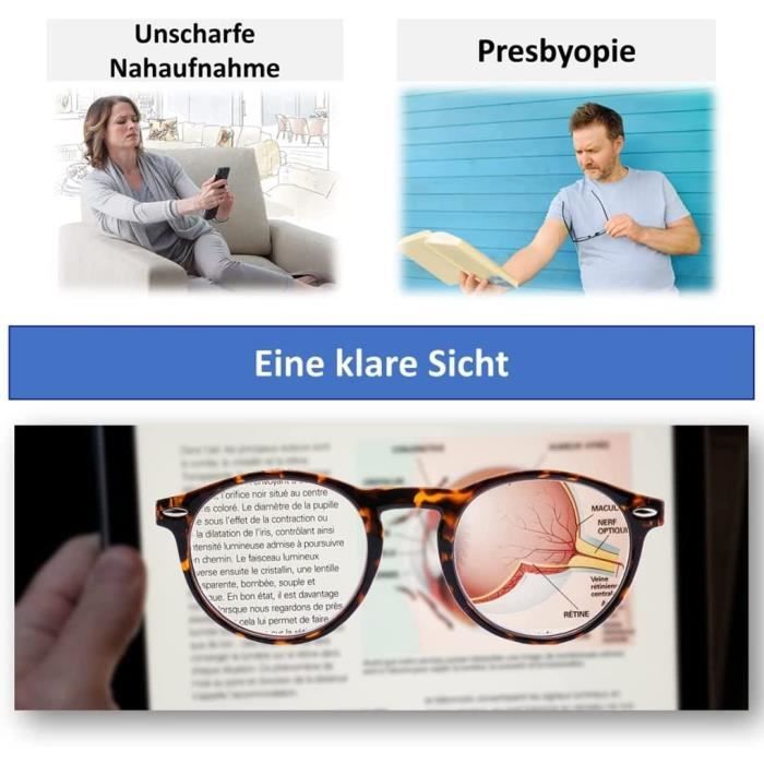 Lunette pour discount lire de pres
