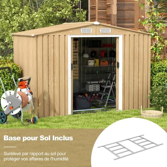 Abri De Jardin Mtal 5m2 Brico Dptnull