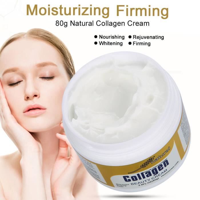 Garosa crème pour le visage pour femme 80g crème de collagène naturel soins  de la peau du visage blanchissant hydratant - Cdiscount Au quotidien