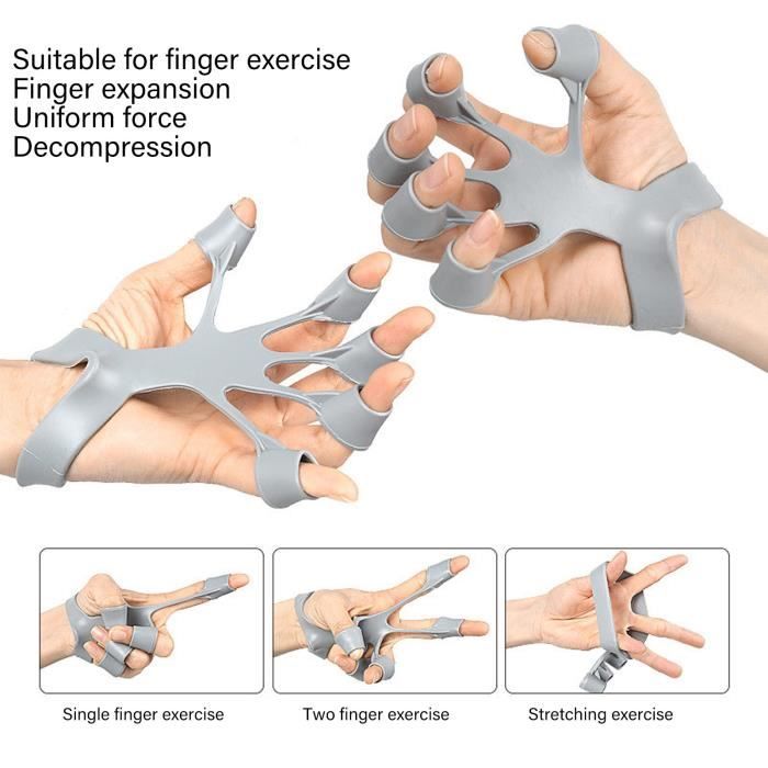 Option B (6.6 lb) - Pince à main en Silicone, civière'exercice pour les  doigts, arthrite, force du poignet, e - Cdiscount Sport