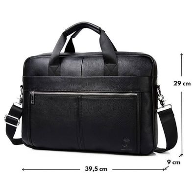 Porte-documents Hybride BLANKSLATE By Solo – Homme – Noir – Taille M – Neuf