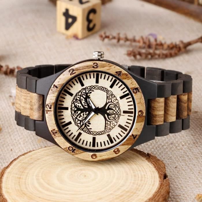 Montre shop cadran inversé