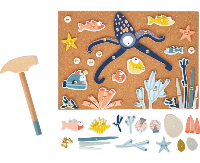 coloriage de clou de marteau