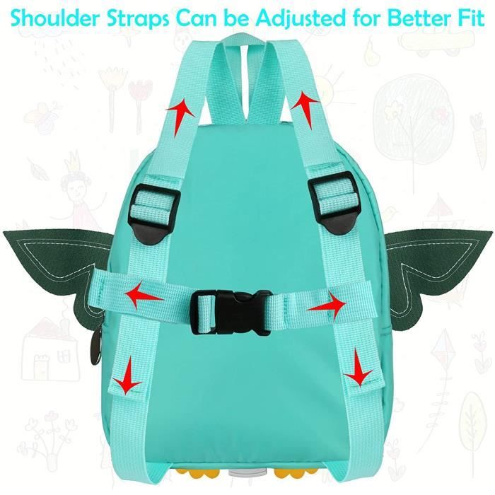 Sac à Dos Anti-Perte Enfant Avec Laisse - Harnais Sécurité Mignon Hibou - Réglable Pour Tout-Petit