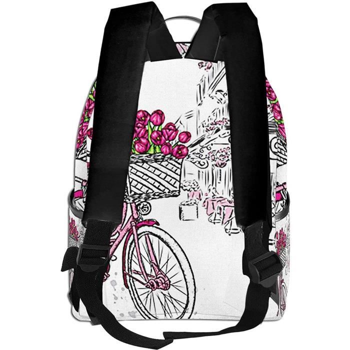 Sac Dos Fille Gar on V lo Ville Rue V lo Imperm able La De
