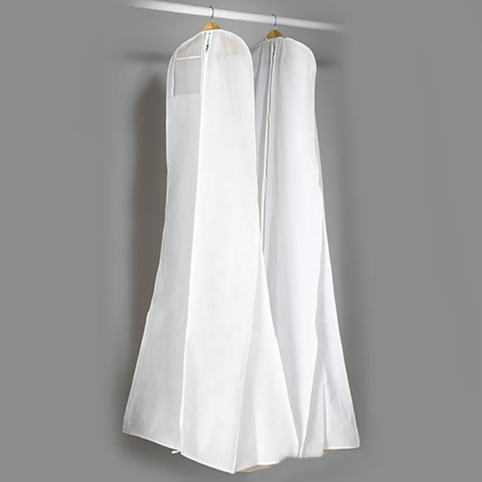180 cm Housse de protection pour robe de mariee Extra Large housse anti poussiere sac de