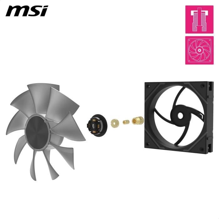 Ventilateur De Refroidissement 24V 0.61A 120x32mm - Modèle 12032B24H