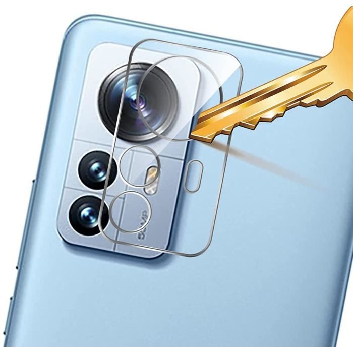 6 Films Protection Caméra Pour Xiaomi 12 Lite - Transparent Brillant - Anti-rayures - Neuf