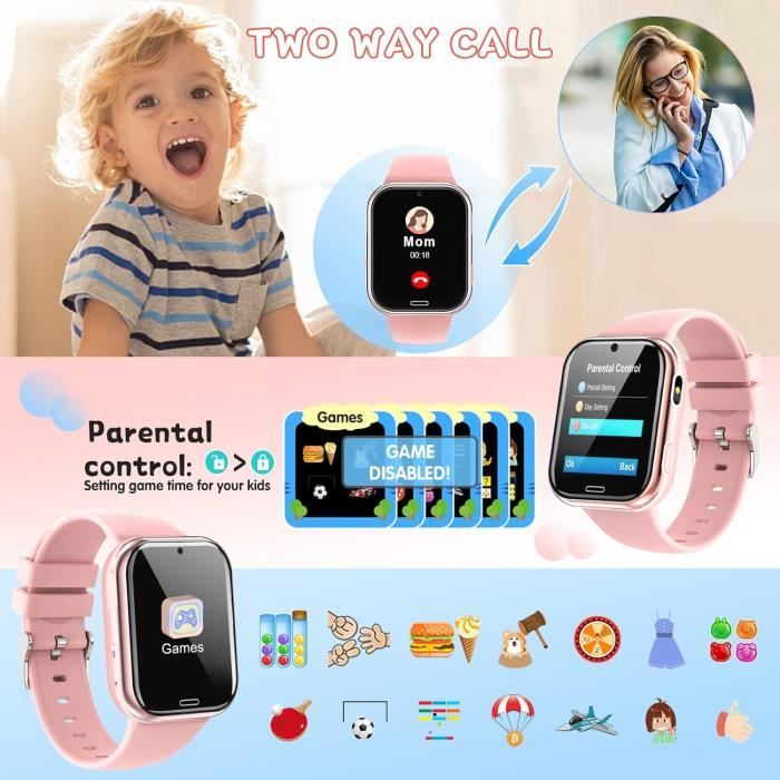 Téléphone Portable Pour Enfants Silvergear - Appareil Photo, GPS, SOS, Contrôle Parental, Jeux (bleu Dinosaure Téléphone Portable Pour Enfants Silvergear - Appareil Photo, GPS, SOS, Contrôle Parental, Jeux (bleu Dinosaure