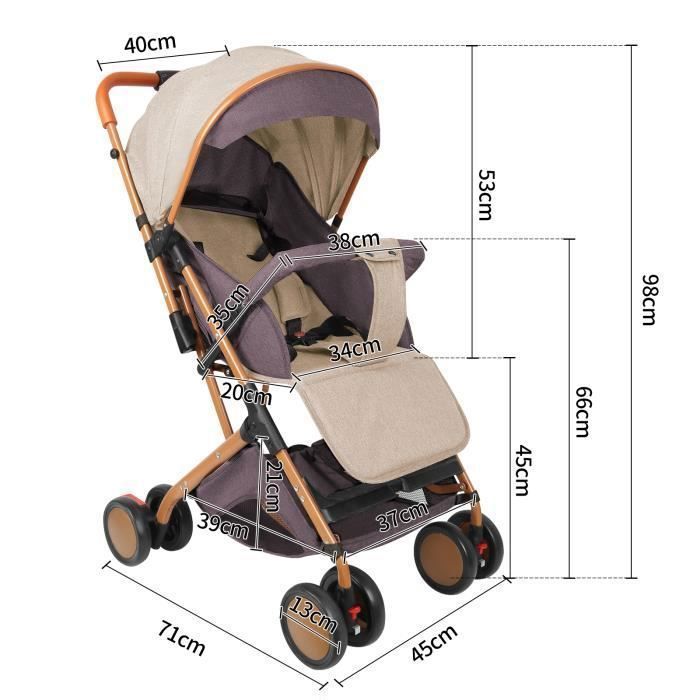 Panier pour poussette canne discount