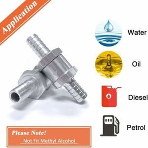 4 Clapets Anti-retour 6mm – Pour Air, Eau, Gaz – Idéal Traitement Eau Et Purification Air