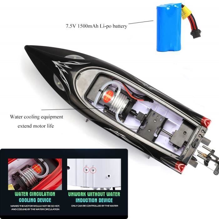 Pompe à eau RC Bateau RC 370 Refroidissement à l'eau Moteur ESC DC Miniature Pompe à eau RC Pièces de mise à niveau