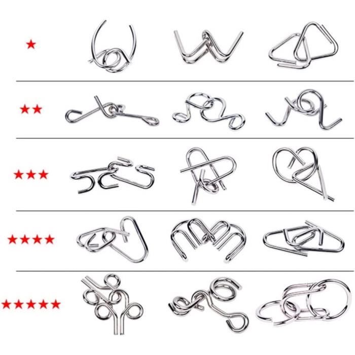 Jeu De Corde Et Nœuds – Puzzle Logique Et Adresse – Jeu De Famille éducatif à Partir De 3 Ans – Idéal Pour Développer La Motricité