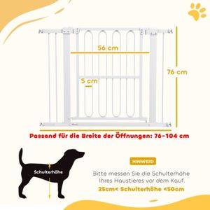 Barrière De Sécurité Enfant & Chien Relaxdays - 70 Cm Haut, Pliable, Autonome - Pour Escalier, Porte, Cheminée - Marron, MDF Protection Escalier Chien