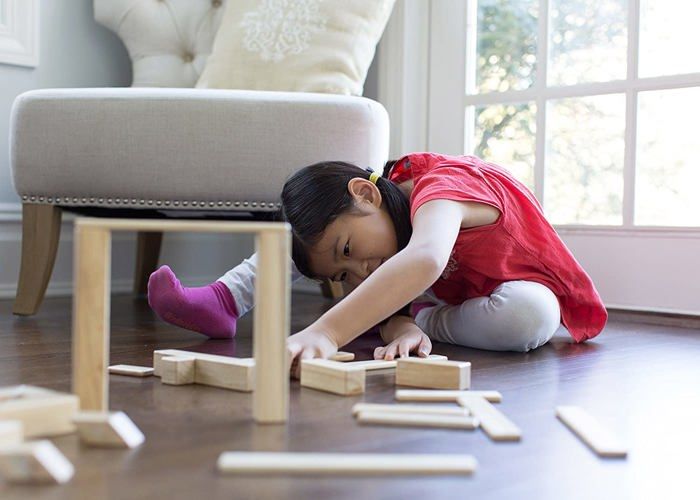 Tegu – Blocs De Bois Magnétiques – 14 Pièces – Coucher De Soleil – Jouet éducatif Créatif – Dès 3 Ans